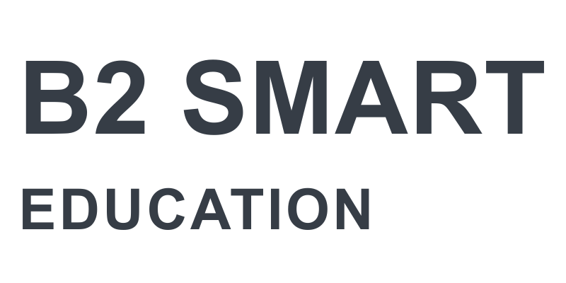 Logo linksbündig Logo B2 Smart Education